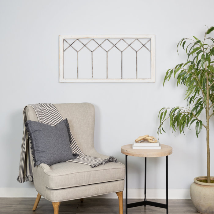 One Allium Way® Distressed Window Panel Wall Decor & Reviews Wayfair